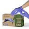 Fifthpulse Disposable Gloves, 3 mil Palm, Nitrile, XS, 150 PK, Violet Blue FMN100543 - alternate 1